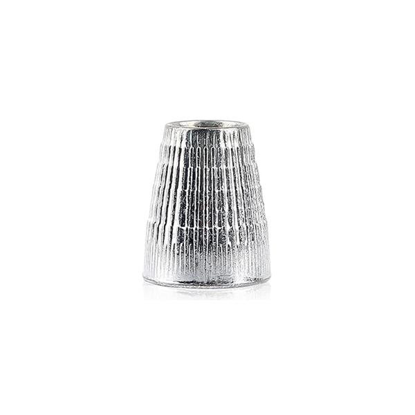 Hand-Working Sewing Thimble Metal Finger Shield Ring Leather Finger Protectors Thimble Rings for Knitting Quilting DIY Craft