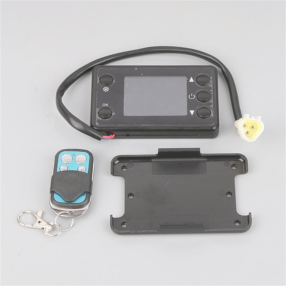 12В 5 кВт Автономный отопитель ЖК-монитор Переключатель Плата дистанционного управления Комплект проводов с датчиком