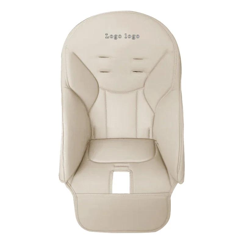 Кожаная подушка для детской коляски, кожаный чехол для детского обеденного стула, искусственная композитная губчатая подушка, детский чехол, чехол для сиденья, аксессуары
