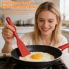 Силиконовая лопатка для жарки, термостойкая, антипригарная, кулинарная лопатка для яиц, блинов, бургеров, пиццы, стейка, омлетов, крепов, инструмент для выпечки, кухонная утварь