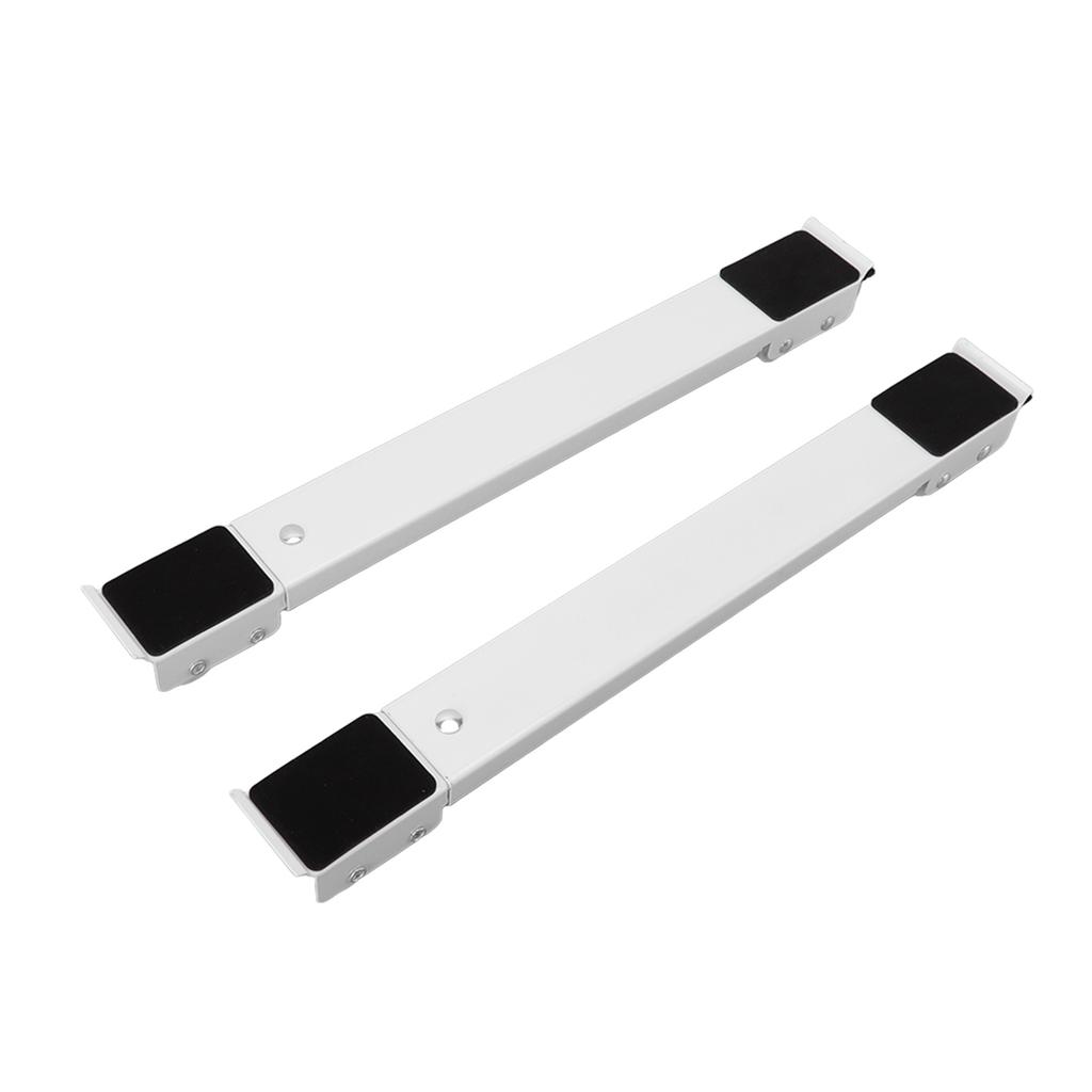 2 шт. Ролик для мебели и бытовой техники Стальной 300 кг грузоподъемность Раздвижная основа для перемещения машин для посудомоечной машины