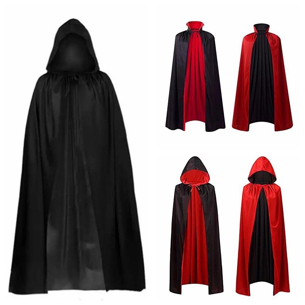 Stand Collar Wizard Robe Witch Clothes Performance Costumes Halloween Cloak Carnival Celebration