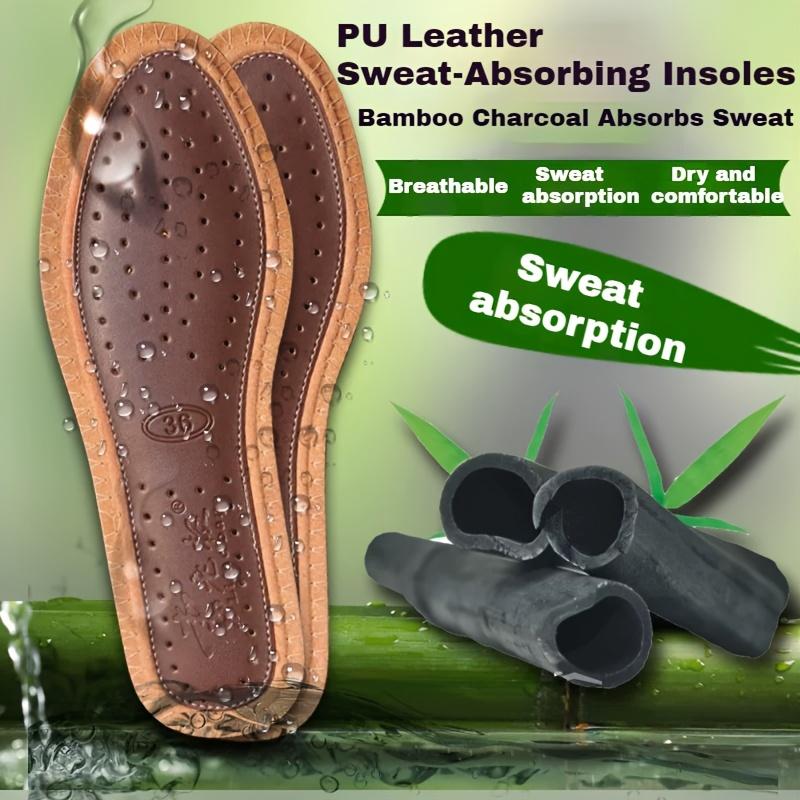 Унисекс ПУ стельки, которые удобные, впитывающие пот и толстые с плотной амортизацией. Они устойчивы к запахам и дышащие с активированным углем