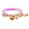 Fresh Star Moon Layered Bracelet, Minimalist Beaded Bangle, High Texture Versatile Fashion Wrist Accessories for WomenDaily Wear