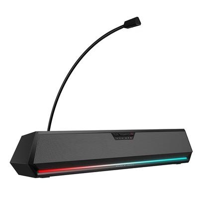 Игровой саундбар EDIFIER Hecate G1500BAR 5 Вт Виртуальный объемный звук Игровой динамик с RGB Черный Японский 7.1 Bluetooth, USB-A, Освещение,