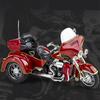 1:9 Cvo Tri Glide Сплав Трехколесный Круизный Путешественнический Мотоцикл Модель Литье под Давлением Уличный Досуговый Мотоцикл Модель Звук Свет Детский Подарок
