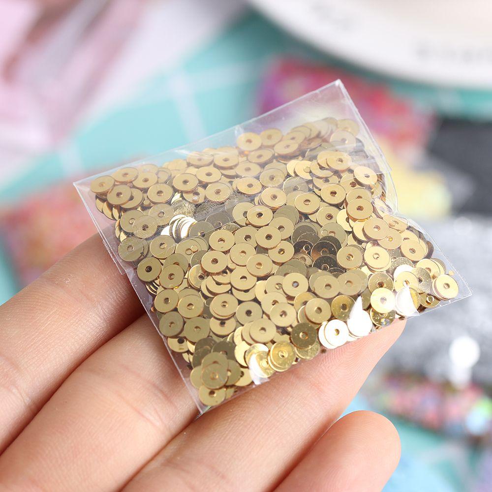 Круглое Свадебное Украшение Рассыпчатая Пайетка Гранёная Бусина Круглые Пайетки Пайетка Швейные Принадлежности