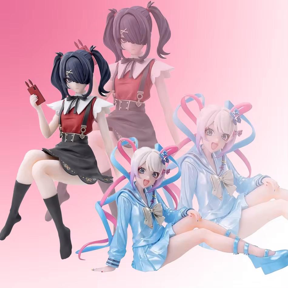 Фигурка Chokonose, Игрушка Модель Аниме ПВХ, Светящийся Орнамент Подарок, NEEDY GIRL OVERDOSE, В наличии