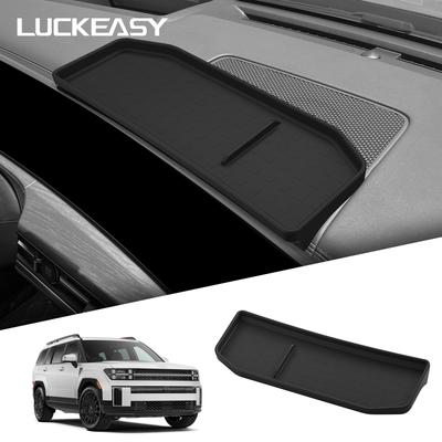 Для Hyundai Santa Fe 2026 2026 Автомобильный лоток для хранения на приборной панели Аксессуары для интерьера Экран центральной консоли Задний органайзер для хранения