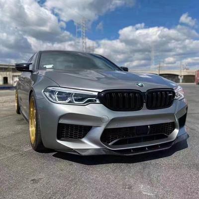 Передний сплиттер BMW 5 серии G30/G38 M5 F90 до рестайлинга, стиль RKP, глянцевый черный, карбон