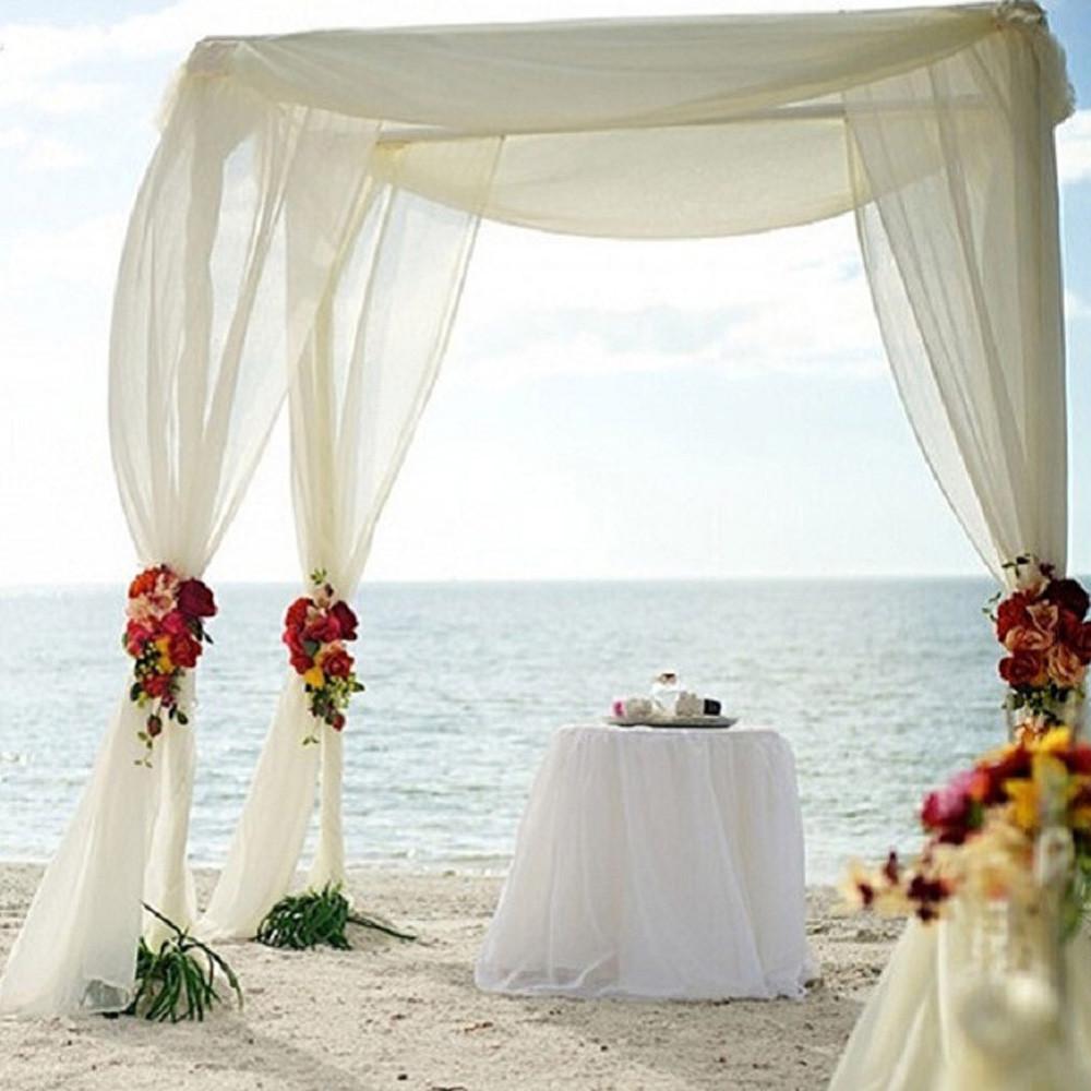 Ткань Органзы Органзы 500КМ*48КМ чистая для украшения свадьбы