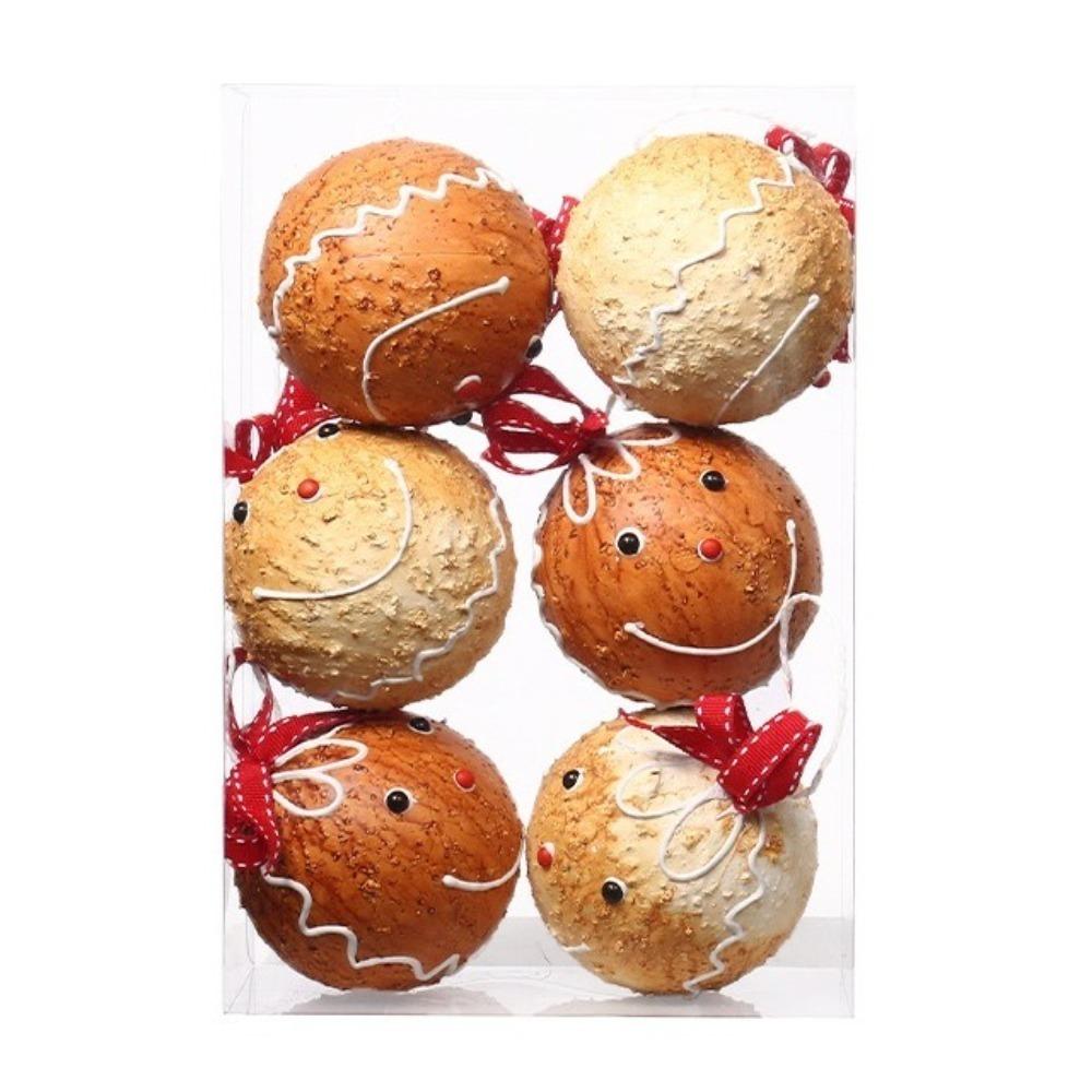 Gingerbread Man Xmas Tree Hanging Pendant Handmade Christmas Decorations New Year Gift