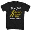 New 2026 Bon Jovi TShirt SSW Tour Bon Jovi Shirt Unisex Women Short Sleeves Streetwear Cotton High Quality Male Female Clothing