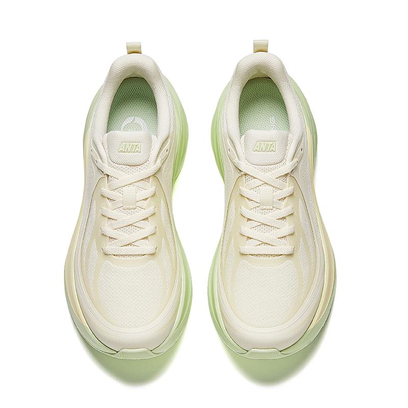 Anta Leaf 1.0 Running Shoes Women's Yellow Green 122545535-4