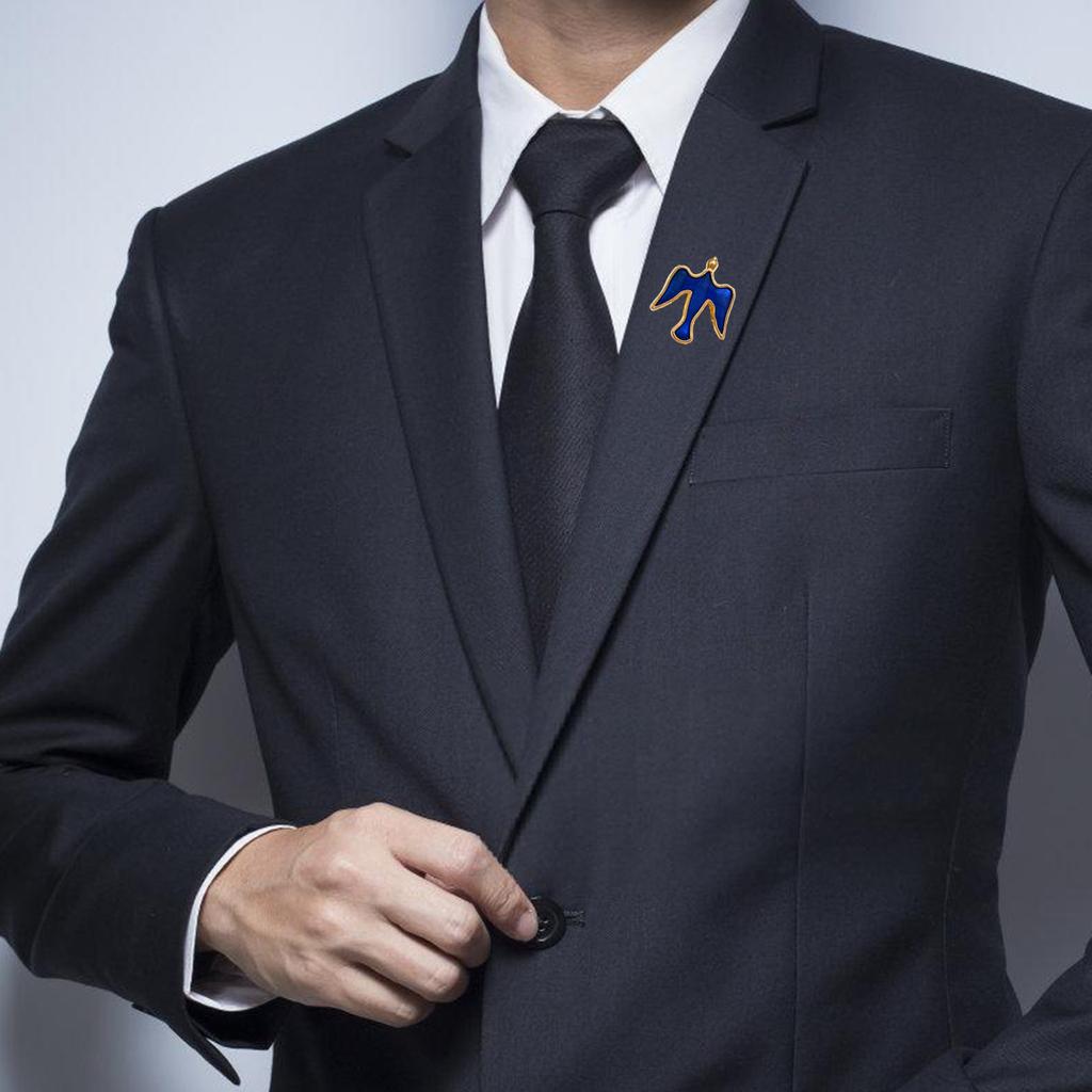 Pack of 10 Elegant Doves Brooch Pin Small Doves Brooch Stylish Clothing Pin Fashion Clothing Accessory for Man and Women