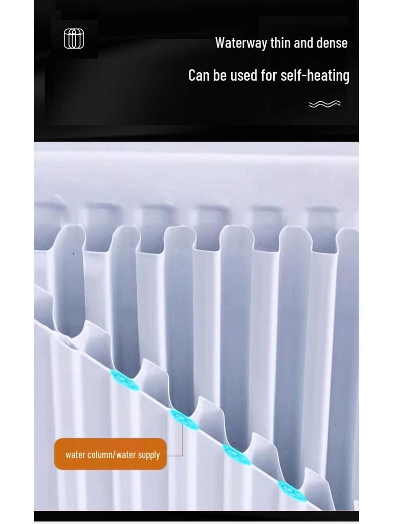 Стальной двухконтурный настенный самонагревающийся панельный радиатор для дома