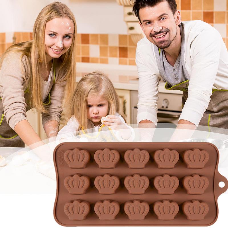 Silicone Chocolate Mold Creative Chocolate Mold With Different Shapes Candy Making Supplies Silicone Trays No-Stick Silicone Ice