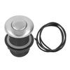 Garbage Disposal Sinktop Air Switch Kit Stainless Steel Sink Top Air Switch Push Button with 1.5m