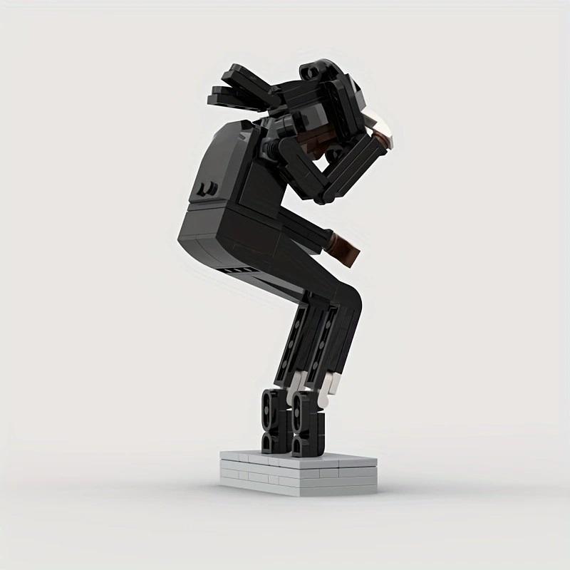 Новые Идеи MOC Музыкальная Суперзвезда Певцы Танцоры MJ Модель Майкла Джексона Строительные Блоки Игрушки Рождественский Подарок