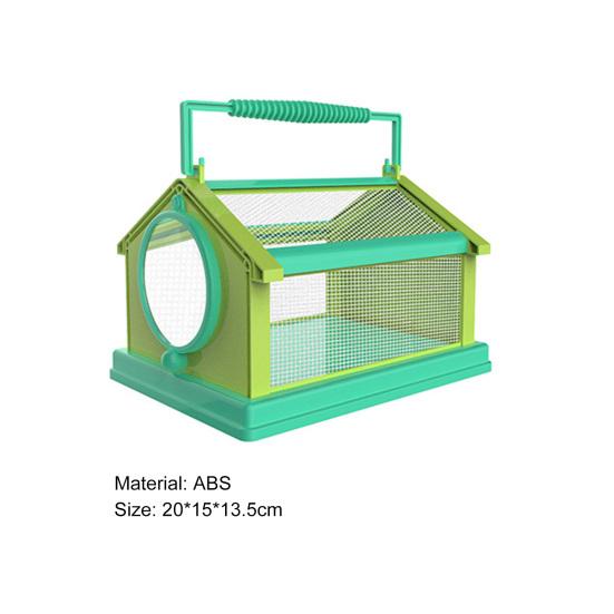 House Shape Foldable Portable Butterflies Cage Butterflies Mesh Terrarium Habitat Net Box Garden Supplies