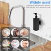 Stainless Steel Wall Mounted Hand Soap Dispenser Manual Soap Dispenser Hotel Liquid Soap Dispenser Home Bathroom Accessories