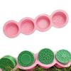 3D Silicone Soap Mold Round Handmade DIY Making Crafts Mooncake Moulds
