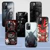 Чехол Samurai Demon Cool для Xiaomi Redmi Note 9S 9 8 10 11 Pro 9C 9A 7 8T 7A 8A 6A 6 10S черный мягкий силиконовый чехол для телефона