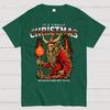 It's Finally Christmas And Krampus Knows What You Did Cotton Summer Casual Cool Loose T-Shirt