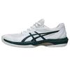 Asics Game FF Fabric Synthetic Leather Comfortable Shock Absorbing Breathable Non-Slip Low-Top Tennis Shoes Men Sneakers White 1041A489-100