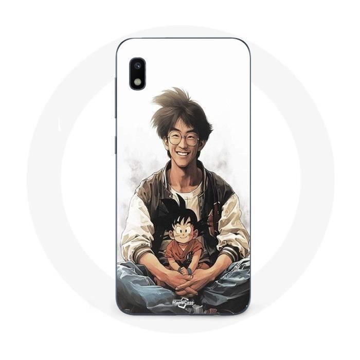 Coque Maniacase pour Samsung Galaxy A10 Akira Toriyama Goku enfant