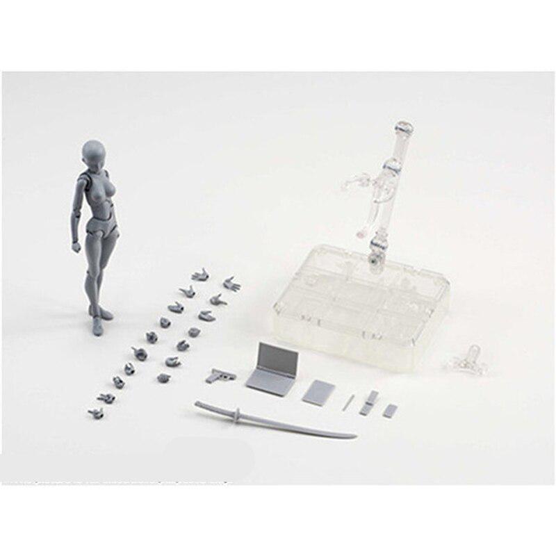 15cm Figures Jointed Doll Model Male Female Painting Drawing Sketch Mannequin Wooden Manikin