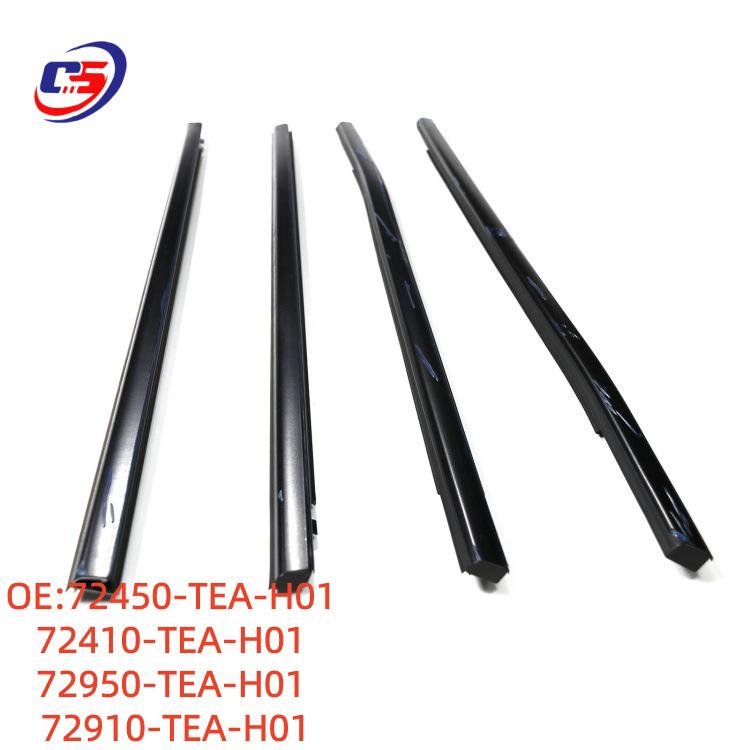 Electroplated Sound Insulation Sealing Strip for 16-21 Honda Civic (Part 72410-TEA-H01)