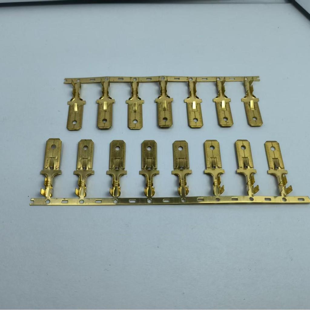 7.8mm Male Blade Crimp Terminal Connector - Type 0.35A/B/C