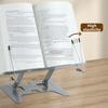 Full Metal Book Holder Rotating Bookstand Laptop Riser Reading Stand  Desk Organizer
