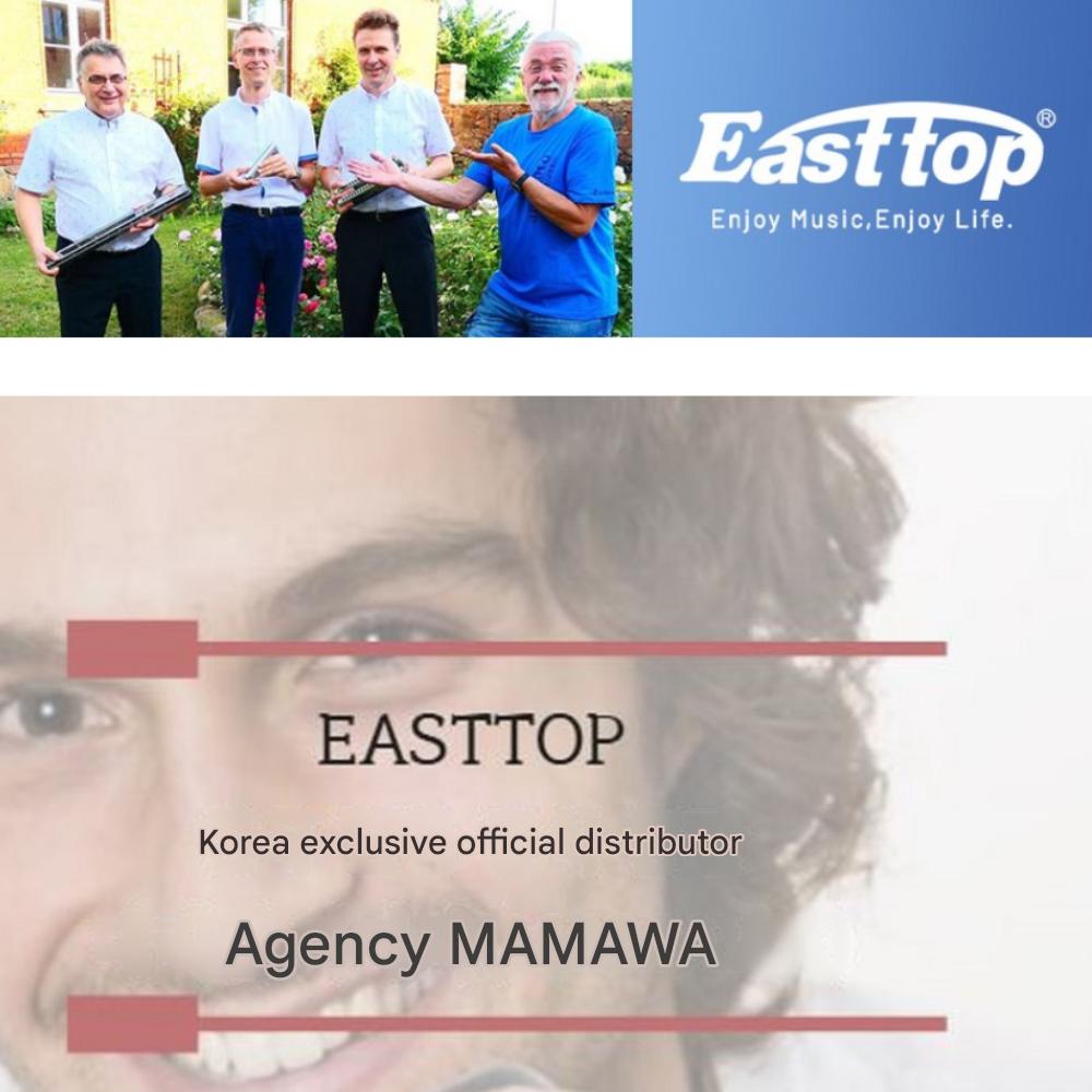 EASTTOP T008K 2.0 C-Key New Model Black Harmonica