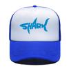 New Shark Print Baseball Cap Funny Casual Unisex Women Parentchild Hats Mesh Visor Outdoor Sun Hat Adjustable Caps