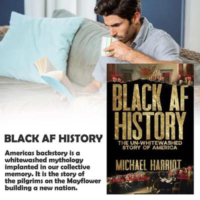 Для книги по истории Black AF «Необеленная история Америки»