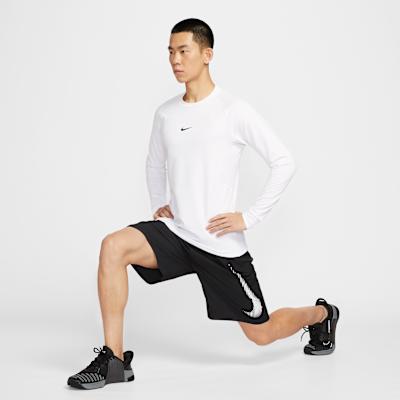 Nike T Shirts Men's White Crew Neck