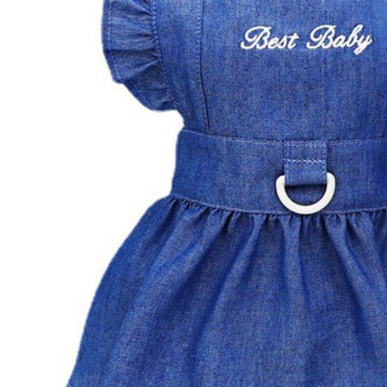 Мягкая юбка для собак Красивый пуловер с пышными рукавами Летняя одежда для котят Одежда