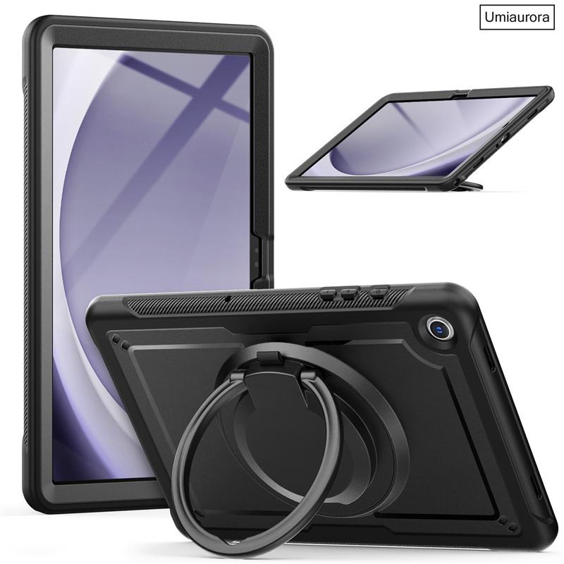 Для Samsung Tab A9 8.7 SM-X110 A9+ A11+ Plus 11 дюймов SM-X230 X210 X130 Чехол-подставка с кольцом-держателем Ремешок Противоударный Бронированный Funda
