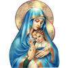 Full 5D Diy Diamond Painting Religious Mother Mosaic Embroidery Cross Stitch Home Decor Handmade