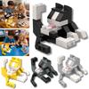 MOC Милый Кот 62 Детали Строительный Кирпичик Игрушка Серия Животных Кирпичики DIY Строительные Блоки Детские Образовательные Игрушки, разработанные для Детей Рождение