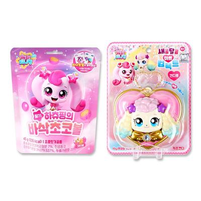 1 хрустящий шоколадный шарик Catch Tiniping + 1 компактный ископаемый шарик Catch Tiniping