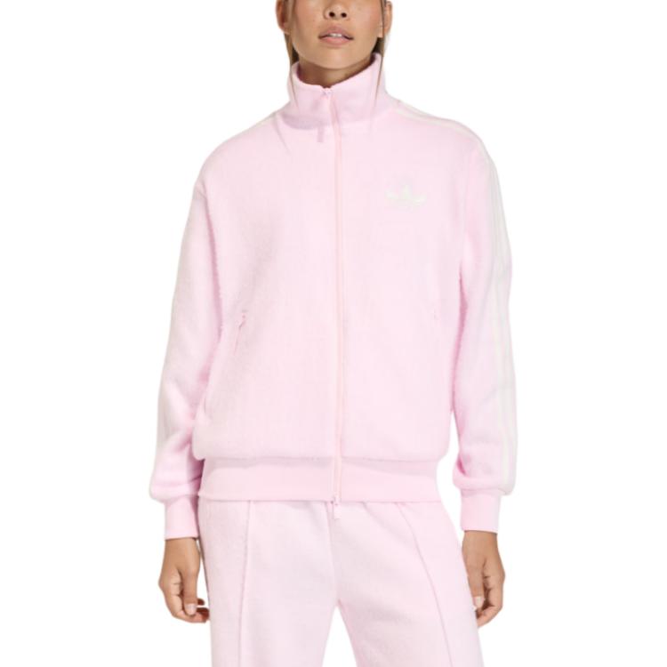 Adidas Originals three-stripe zip sweatshirt
