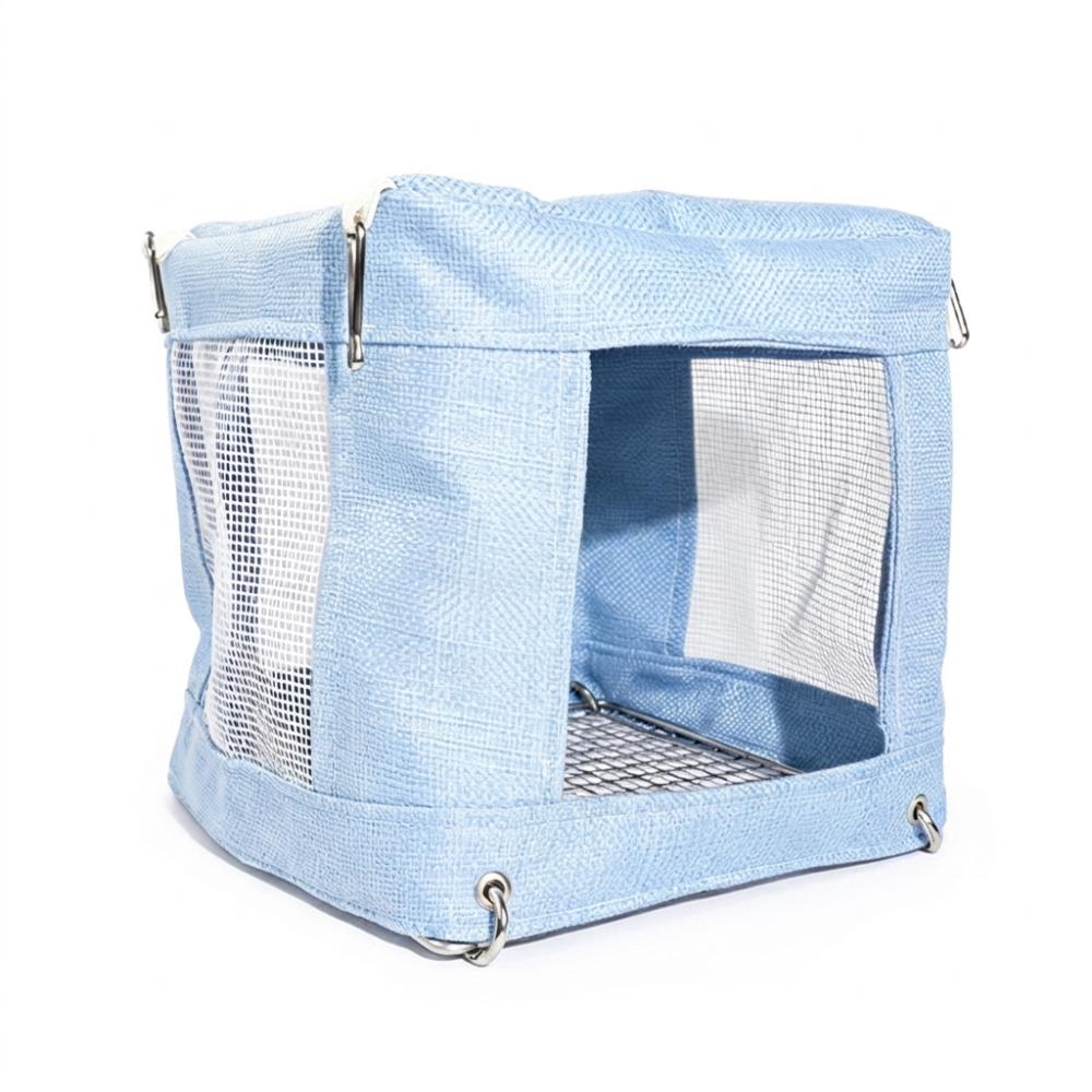 Breathable Mesh Bird Hanging Bed Bite Resistant Parrot House Multi-functional Bird Nest Sparrows