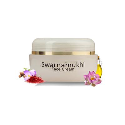 Swarnamukhi Крем для лица 20 г Упаковка 1 шт. | Ночной крем для сухой кожи Естественное сияние