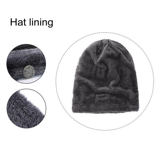 1 Set Winter Hat Scarf Gloves Socks Set Knitted Thick Elastic Great Friction Gloves Windproof Neck Warmer Cold Weather Cycling Socks And Beanie Set