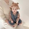 Baby Hat Spring and Autumn Cute Sun Visor Fisherman Hat Men and Women Baby Windproof Pot Hat Breathable Outdoor New Style Super Cute