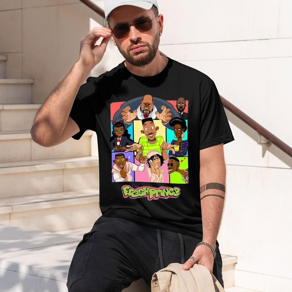 New Arrival Awesome The Fresh Of Bel Air Tshirts Nice Homme Clothes Fashion Tee Unisexs Brand 80189 2026 New Model