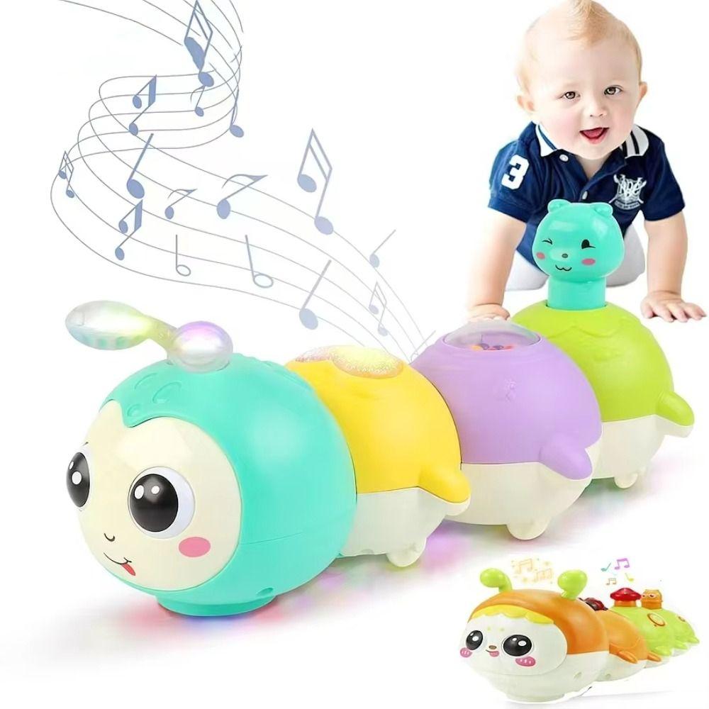 Sensory Baby Crawling Toys Omnidirectional Caterpillar Toy  For Infant Educational Toys